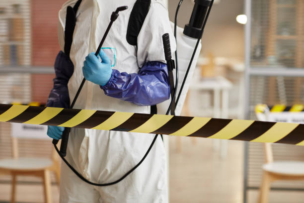 Professional Blood Cleanup technician working in Blair, WI